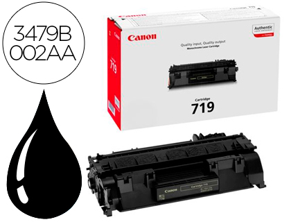 TONER CANON CRG 719 2.1K NEGRO LASER 2100 PAG