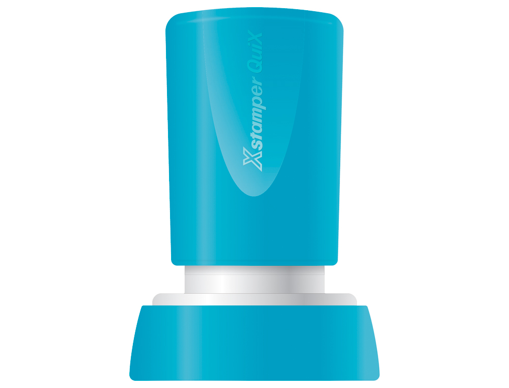 SELLO X'STAMPER QUIX PERSONALIZABLE COLOR ROJO REDONDO DIAMETRO 20 MM Q-34