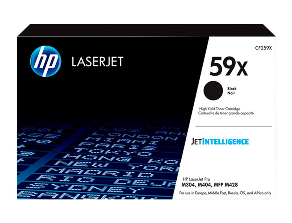 TONER HP CF259X M404/408 NEGRO 10000 PAGINAS