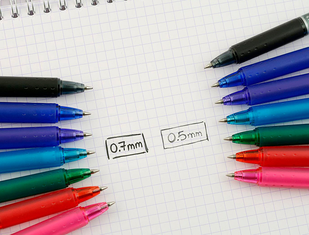 BOLIGRAFO PILOT FRIXION CLICKER BORRABLE 0,7 MM PUNTA MEDIA NEGRO EN BLISTER