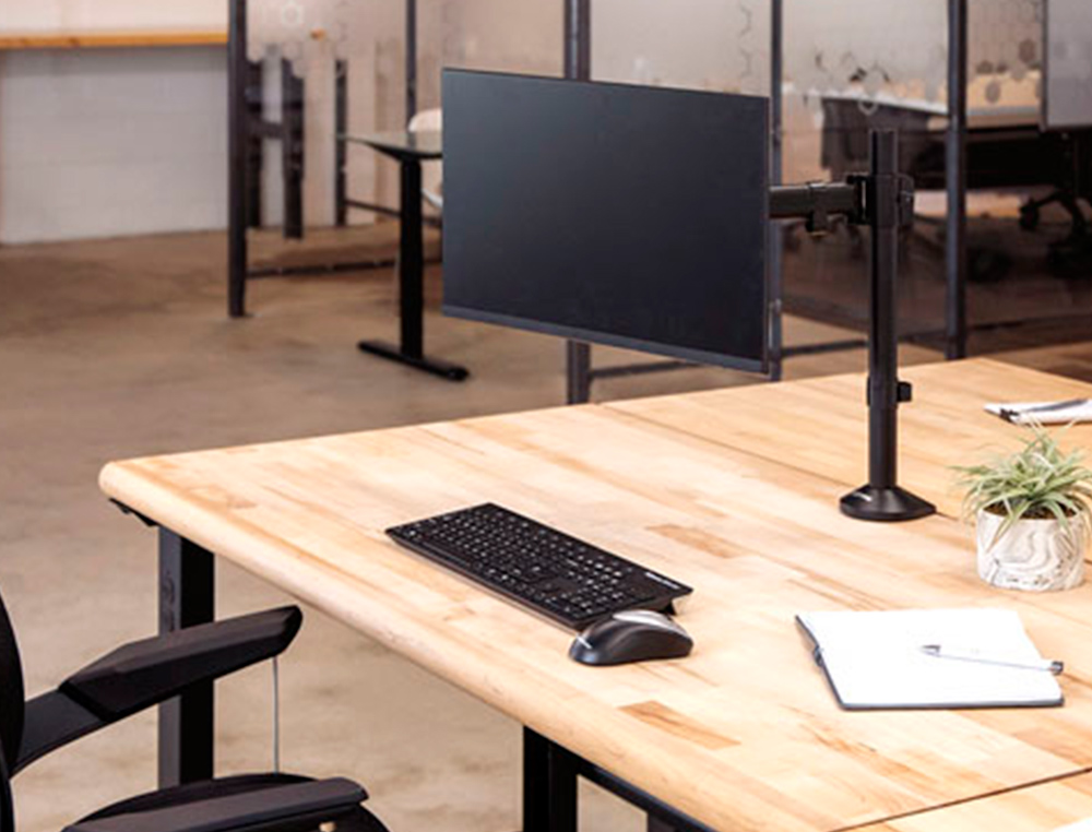 BRAZO PARA MONITOR FELLOWES REFLEX AJUSTABEL EN ALTURA HASTA 45 CM NORMATIVA VESA HASTA 8 KG