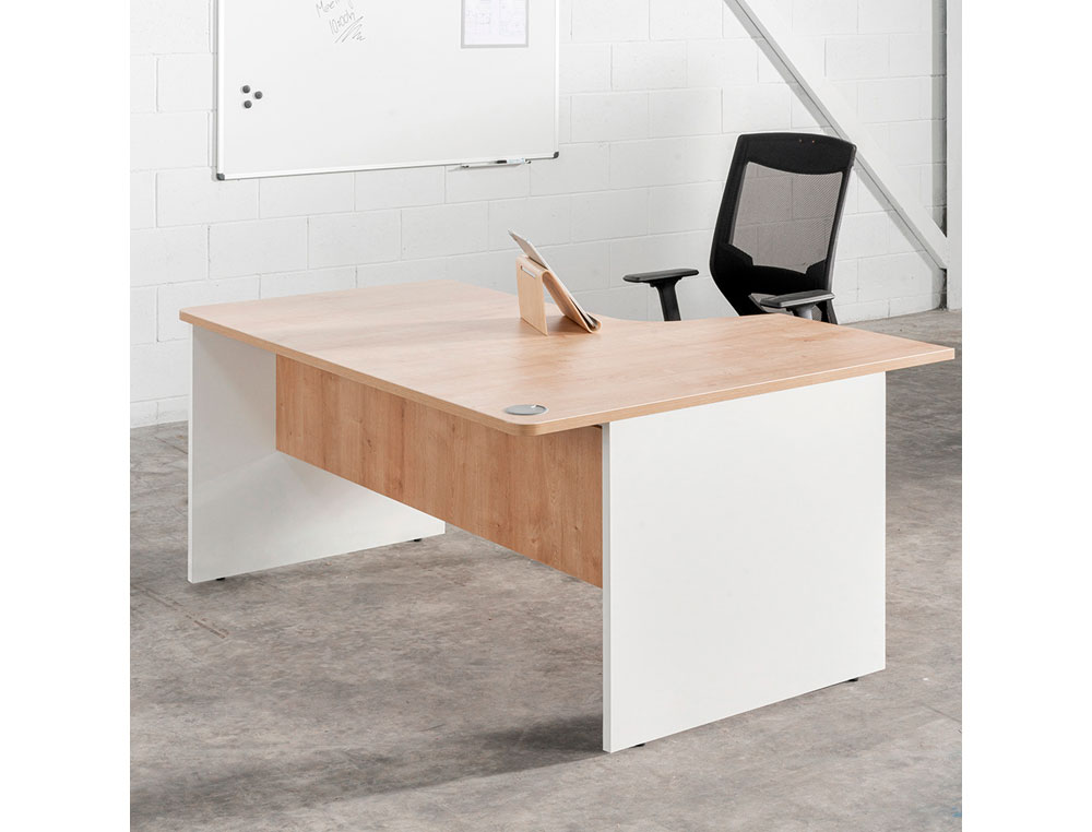 MESA DE OFICINA ROCADA WORK 2000AB02 GRIS/GRIS 120X60 CM