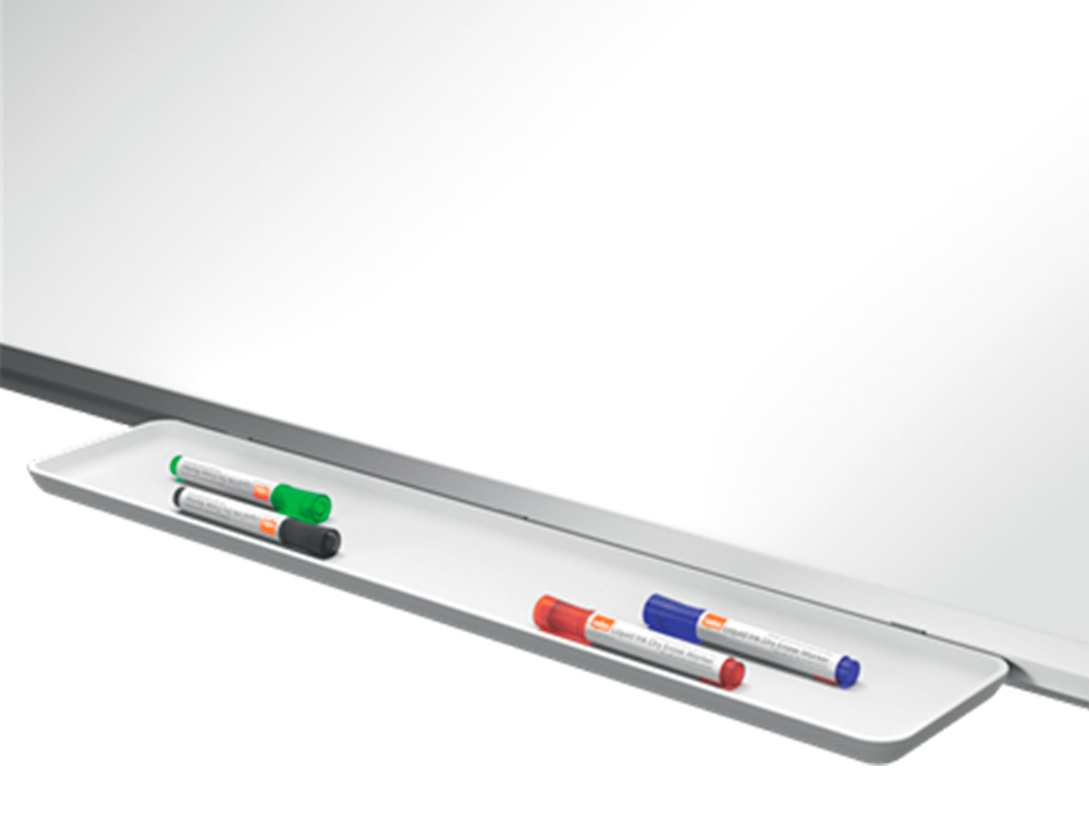 PIZARRA BLANCA NOBO PREMIUM PLUS MELAMINA 1800X1200 MM