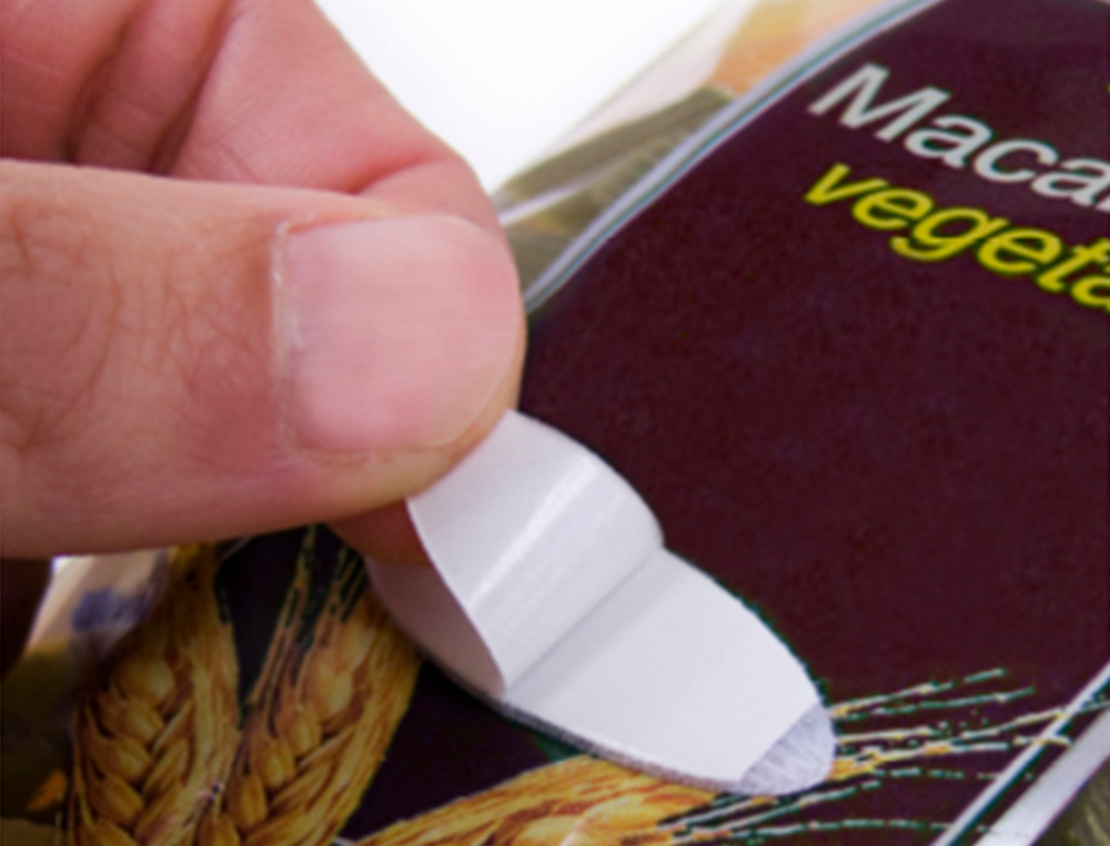 VELCRO AUTOADHESIVO OVALADO LIDERPAPEL BLANCO 35X12 MM BLISTER DE 18 UNIDADES