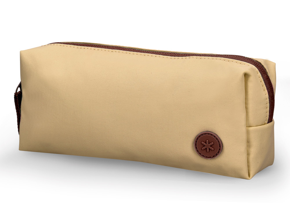 ESTUCHE PORTATODO ANTARTIK BASIC PACK 1 COMPARTIMENTO BEIGE COMPAERO MOCHILA 80X55X210 MM