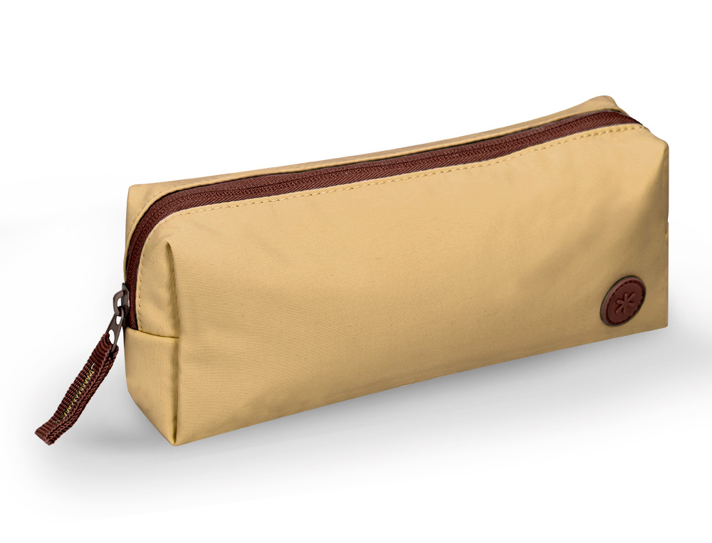 ESTUCHE PORTATODO ANTARTIK BASIC PACK 1 COMPARTIMENTO BEIGE COMPAERO MOCHILA 80X55X210 MM