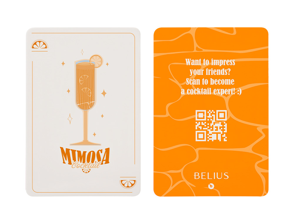 BOLIGRAFO Y WALLET BELIUS COCKTAILS MIMOSA ALUMINIO NARANJA PLATEADO RELIEVE TINTACOLOR AZUL CAJA DE DISEÑO