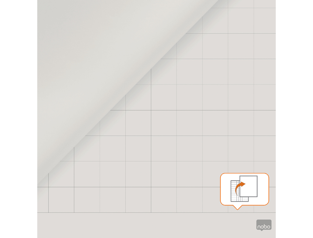 BLOC CONGRESO NOBO PAPEL RECICLADO CUADRICULADO/LISO 580X810 MM 50 HOJAS 70 G/M2