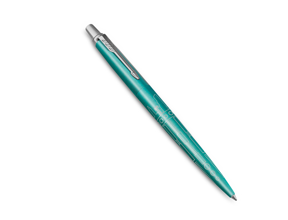 BOLIGRAFO PARKER JOTTER EDICION ESPECIAL GLOBAL ICONOS MIAMI TURQUESA