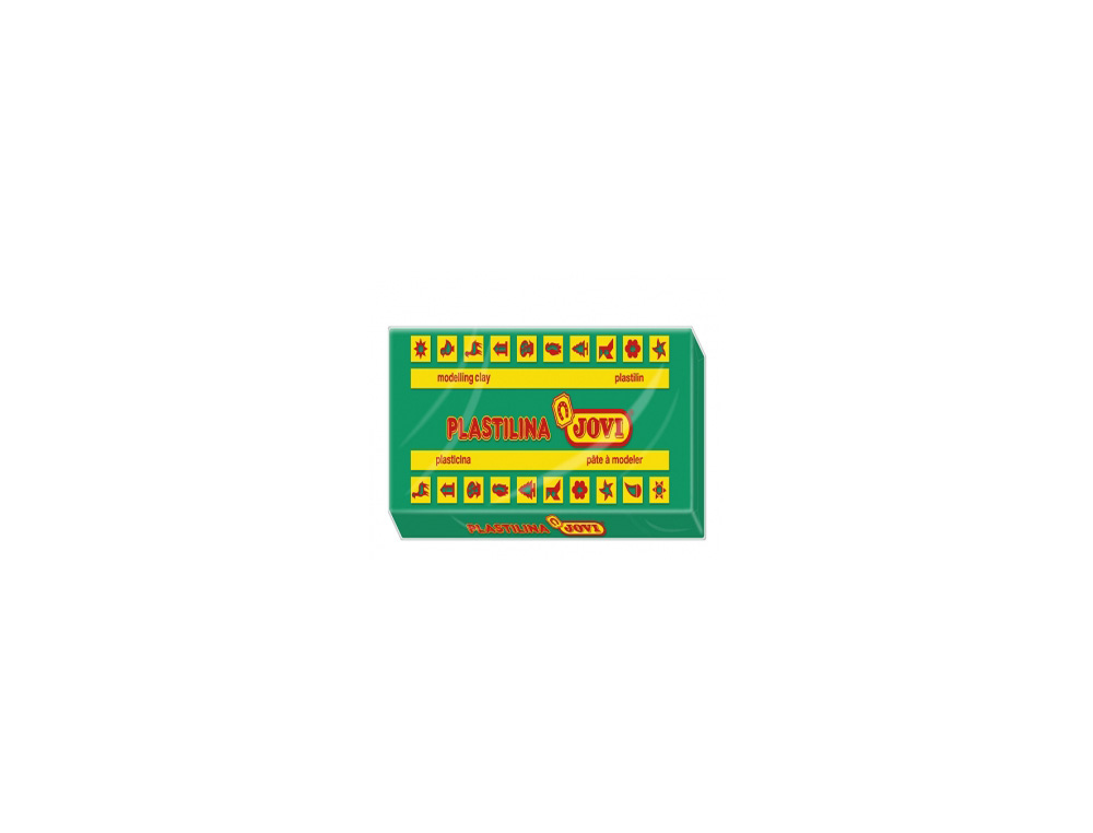 PLASTILINA JOVI 72 VERDE OSCURO UNIDAD TAMAO GRANDE
