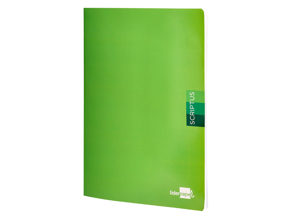 LIBRETA LIDERPAPEL SCRIPTUS A4 48 HOJAS 90G/M2 RAYADO N46