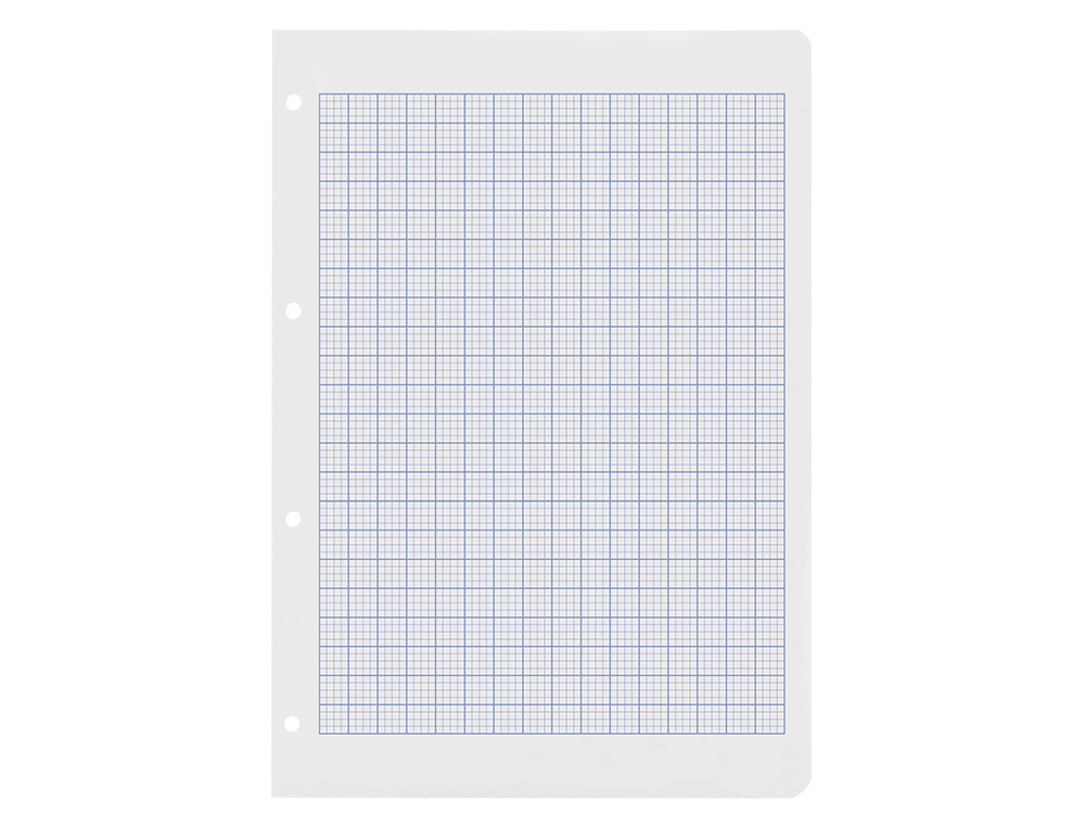 RECAMBIO LIDERPAPEL A4 100 HOJAS 60GR RAYADO N 46 4 TALADROS