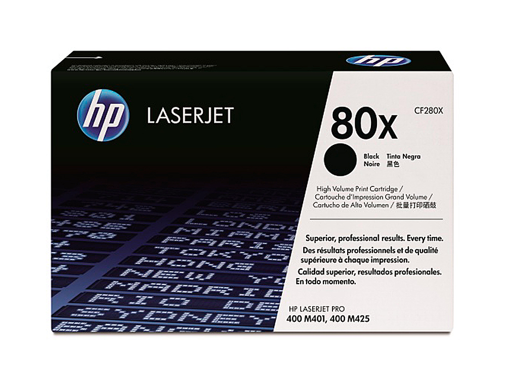 TONER HP LASERJET CF280X NEGRO 6900 PAG