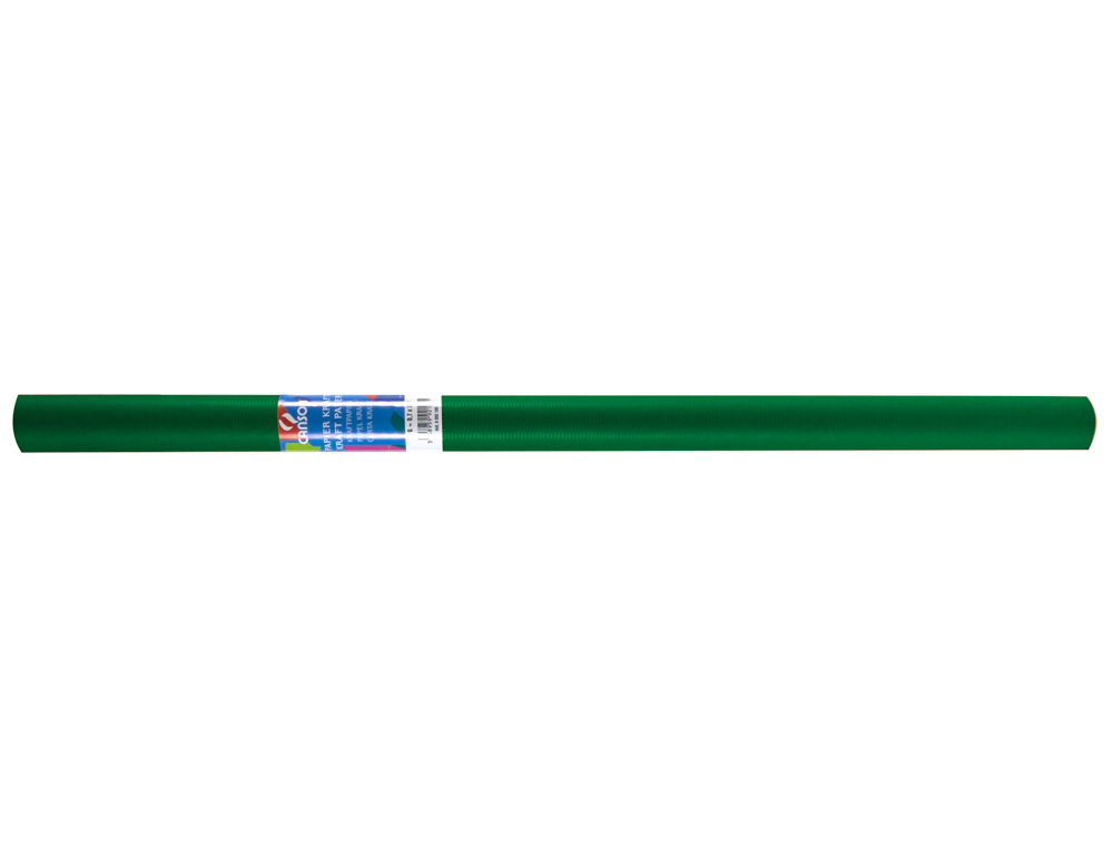 PAPEL KRAFT LIDERPAPEL VERDE MUSGO ROLLO 25X1 MT