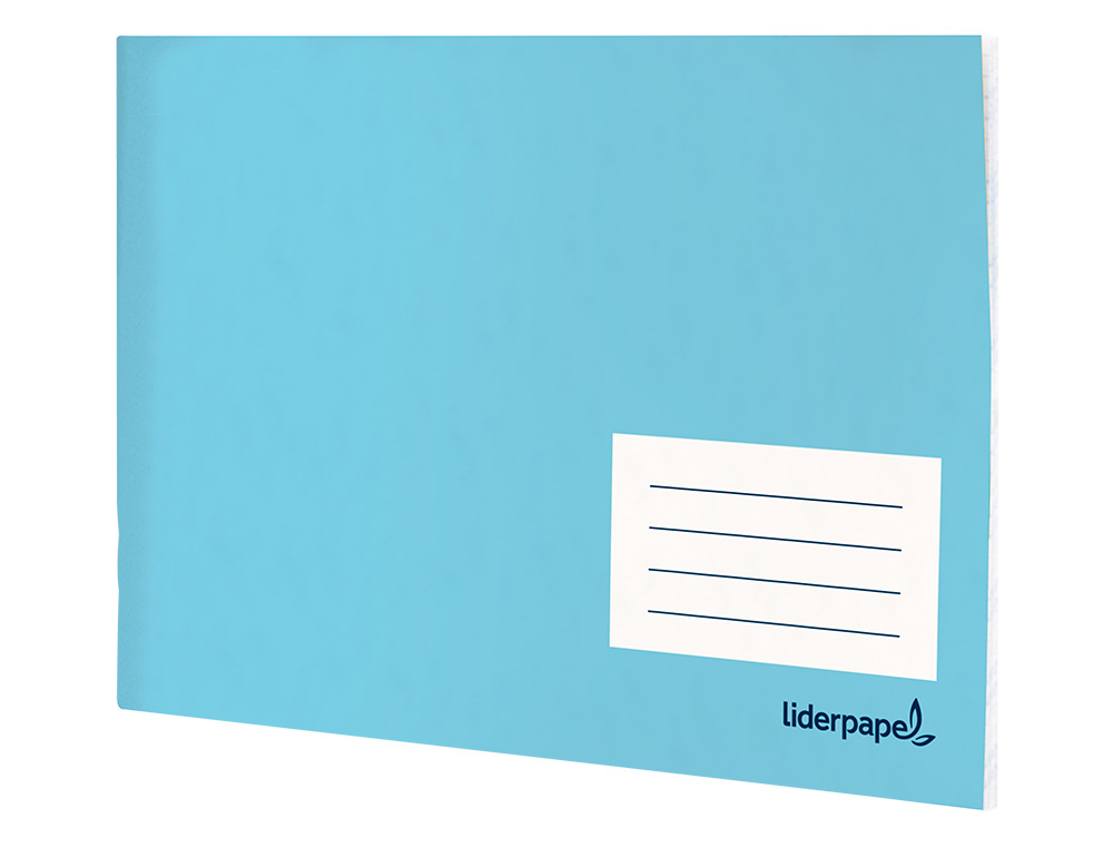 LIBRETA LIDERPAPEL WRITE A5 APAISADA 32H 60GR CUADRO 3 MM CON MARGEN