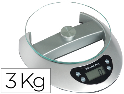 BASCULA DE PRECISIN Q-CONNECT ELECTRONICO 3000 GR